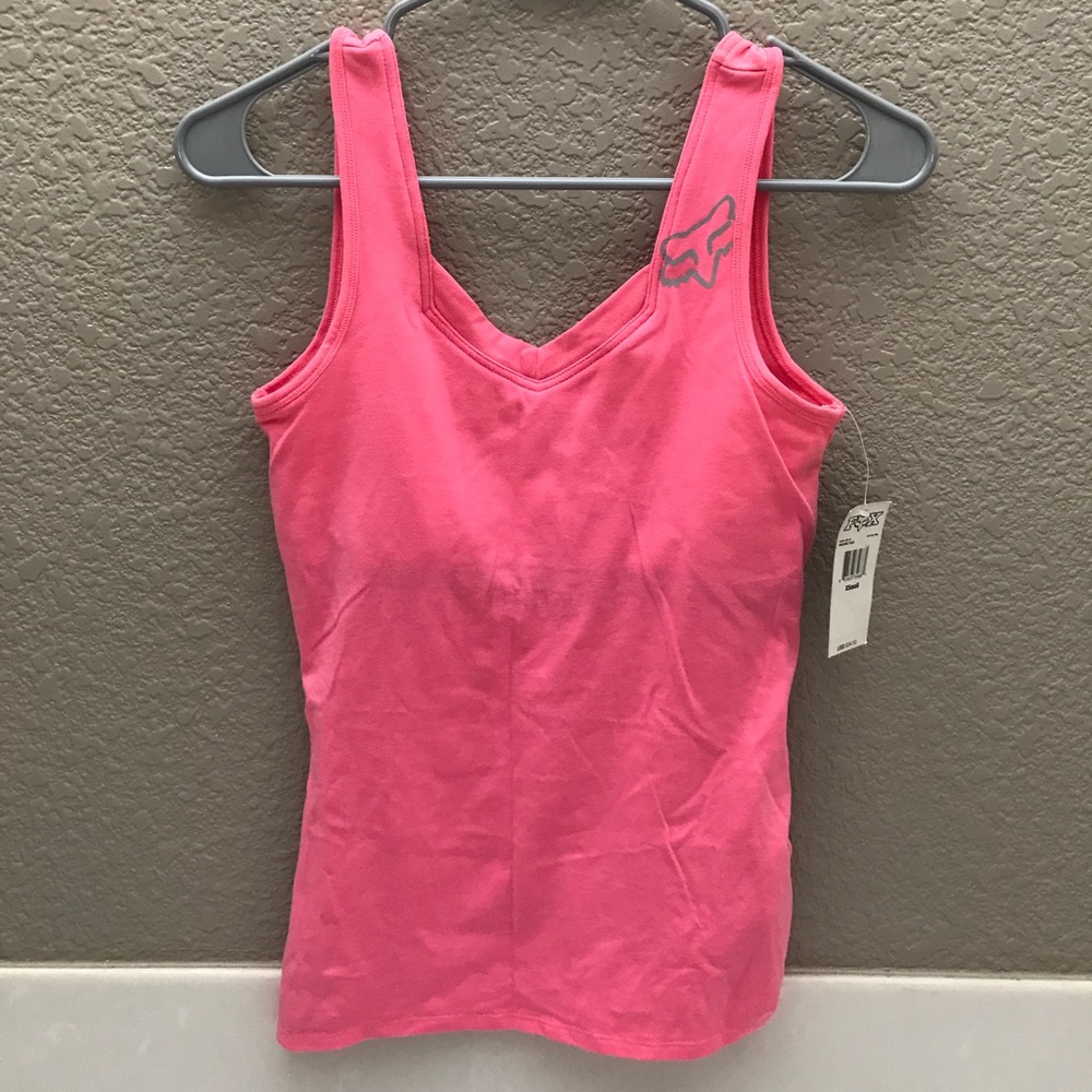 Pink Fox Racing tank top